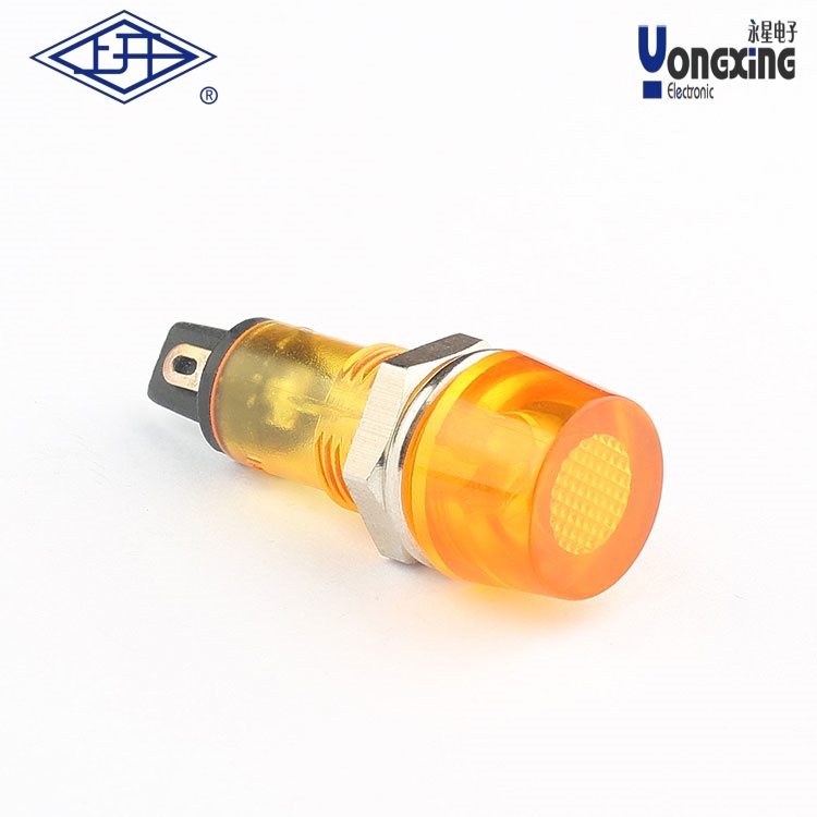 ZD10圆头黄色指示灯ZD10-11YL12D